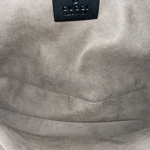 GUCCI GG SIGNATURE SUPREME EDEN WRISTLET POUCH COSMETIC MAKEUP CLUTCH BAG - Picture 5 of 9